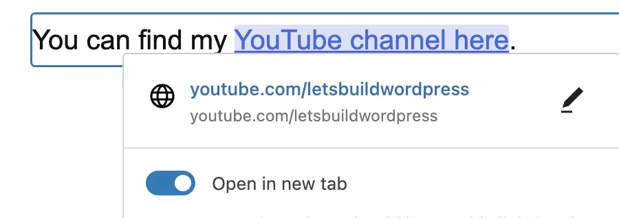 wordpress open in new tab switch for creating outbound external links