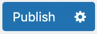 WordPress Publish Button.