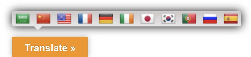 Floating Widget with Flags – Translate Button – Google Language Translator (WordPress Plugin)