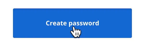 Bluehost Create Password Button