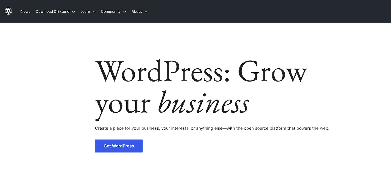 WordPress – Grow your business