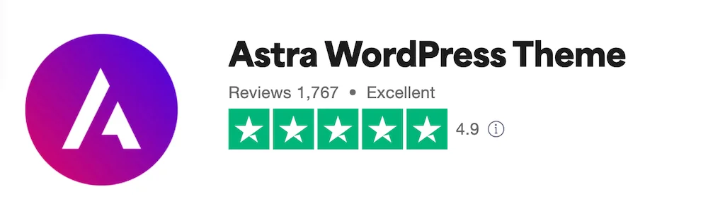 WordPress Astra Theme Reviews on Trustpilot