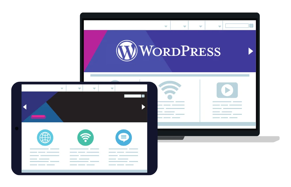 Mobile friendly WordPress websites.