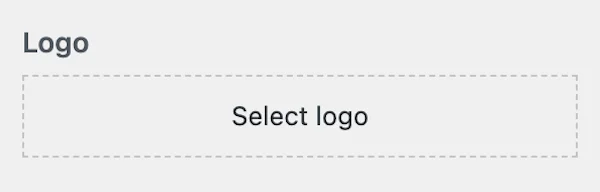 Select Logo – WordPress